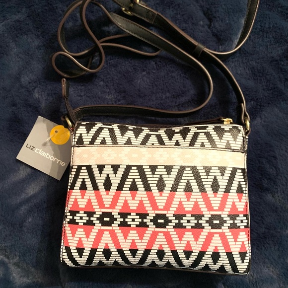 Liz Claiborne NWT LC Janet Crossbody Mayan Temple Red - Picture 3 of 10